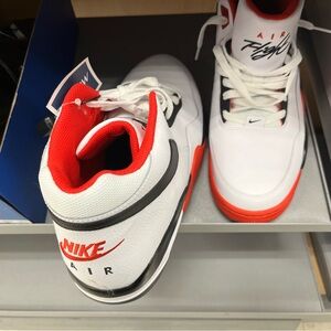 Nike Air Flight White Red Black Sneakers